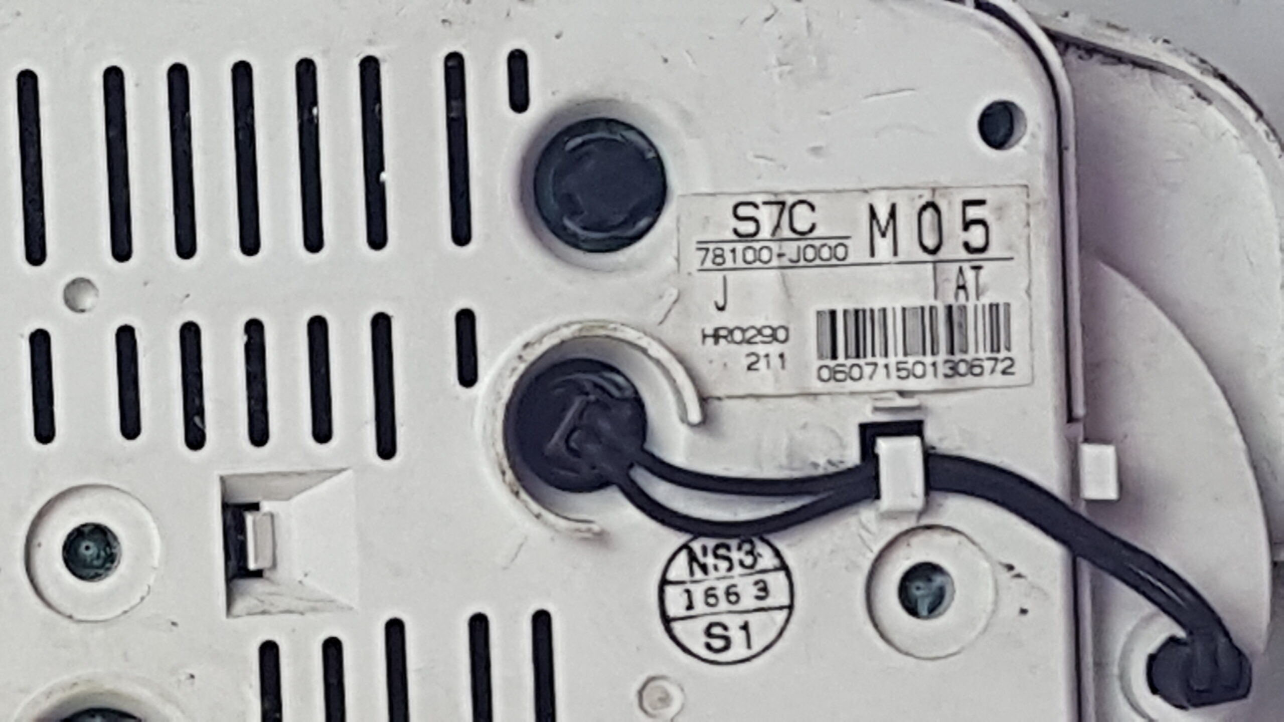RA6 ODYSSEY INSTRUMENT PANEL (PN: 78100-J000)