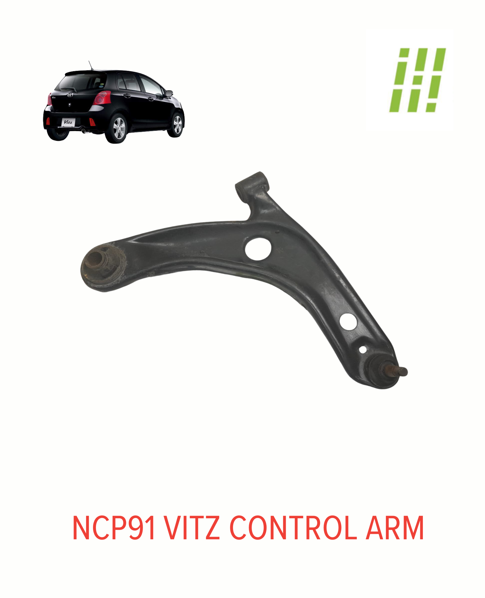NCP91 RS VITZ CONTROL ARM RH