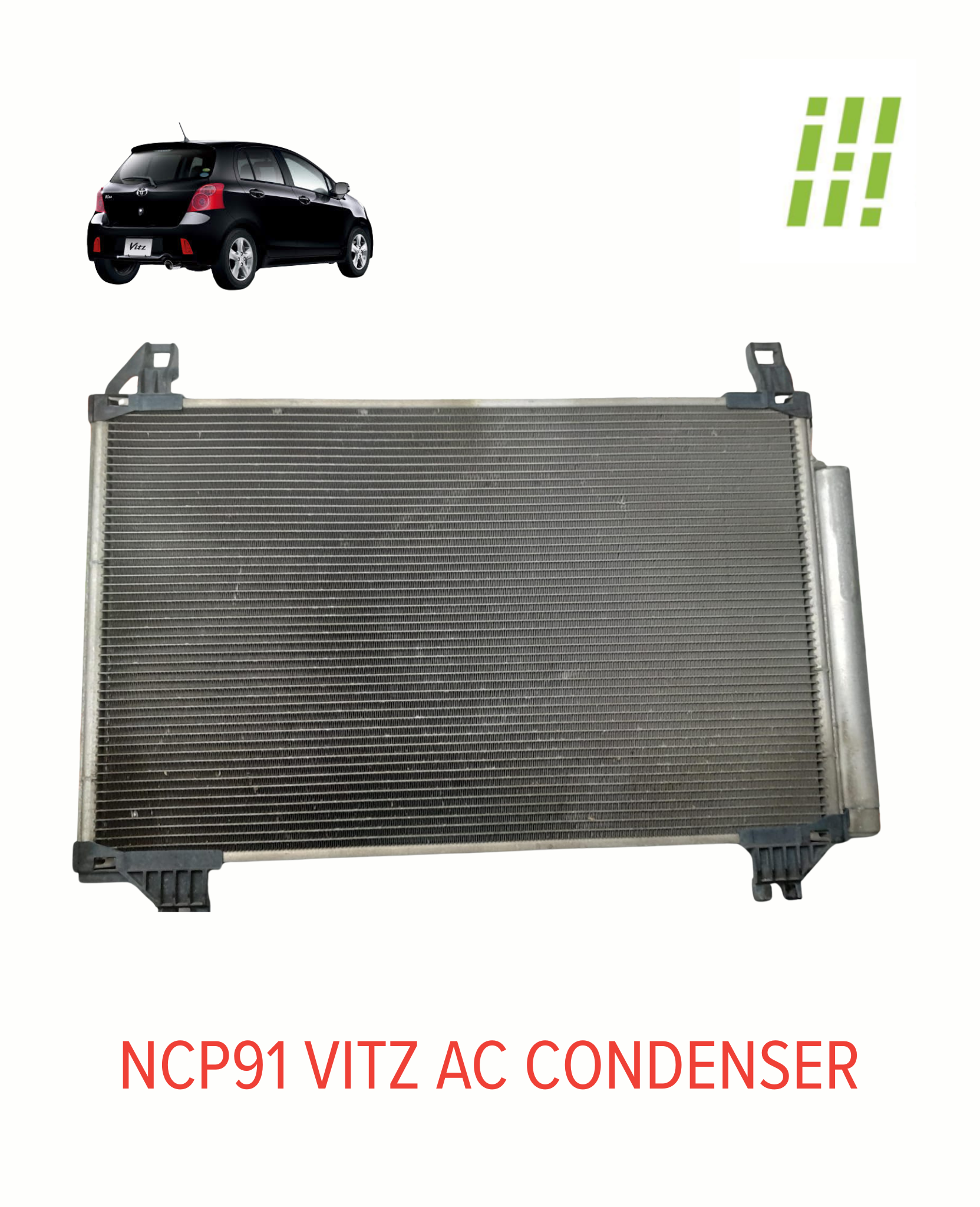 NCP91 RS VITZ AC CONDENSER