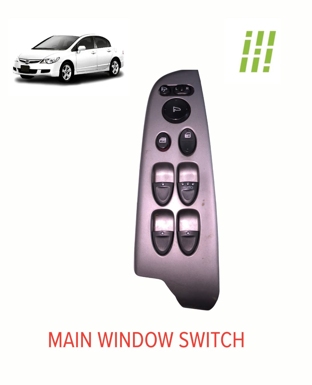 CIVIC FD/FA MAIN WINDOW SWITCH